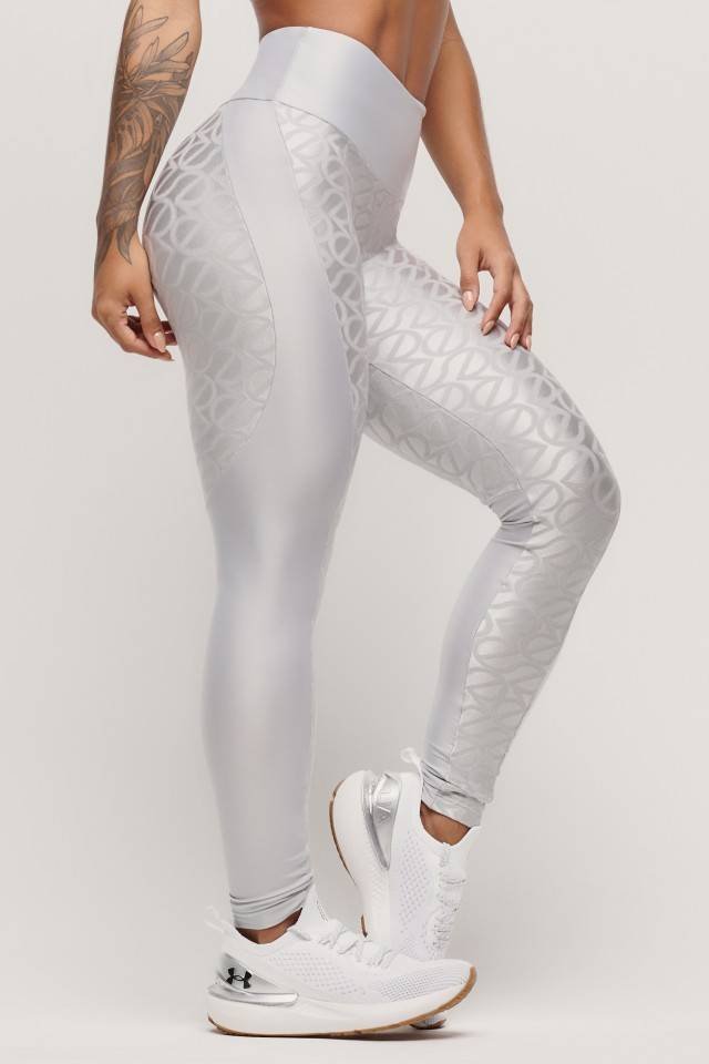 CALÇA LEGGING PRATA ARMOR - Imagem 3