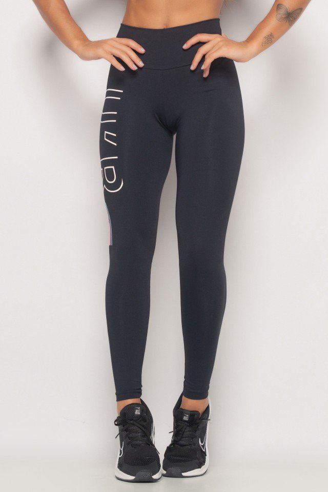 CALÇA LEGGING PRETA INVINCIBLE - Imagem 7