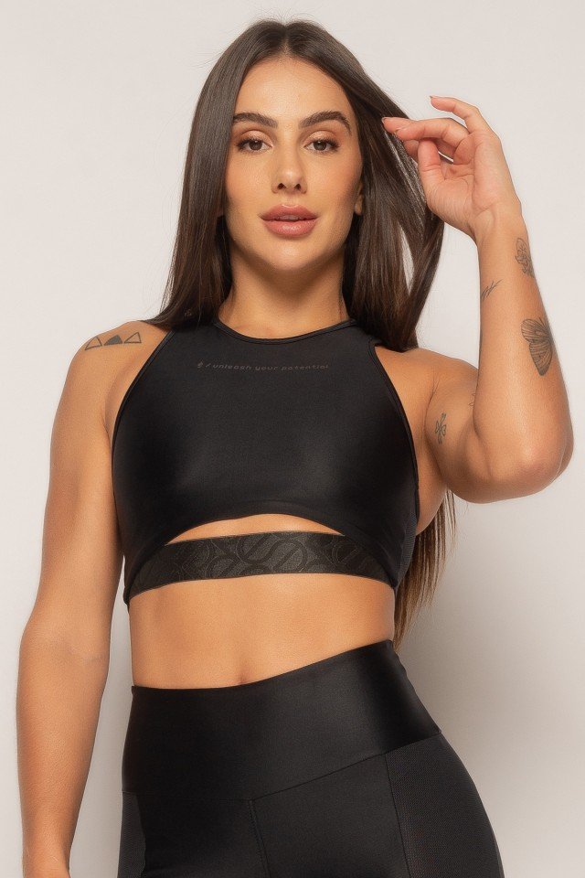 TOP PRETO UNLEASH