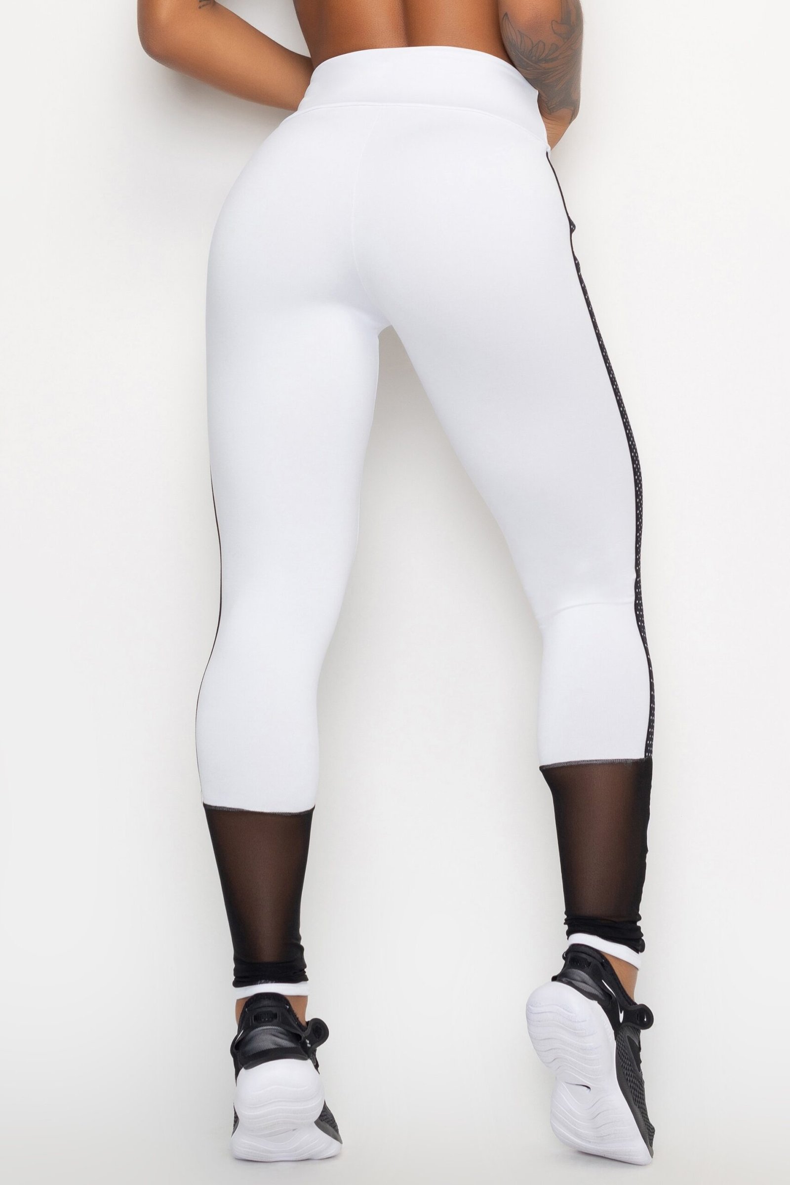 CALÇA LEGGING POÁ BRANCA - Imagem 2
