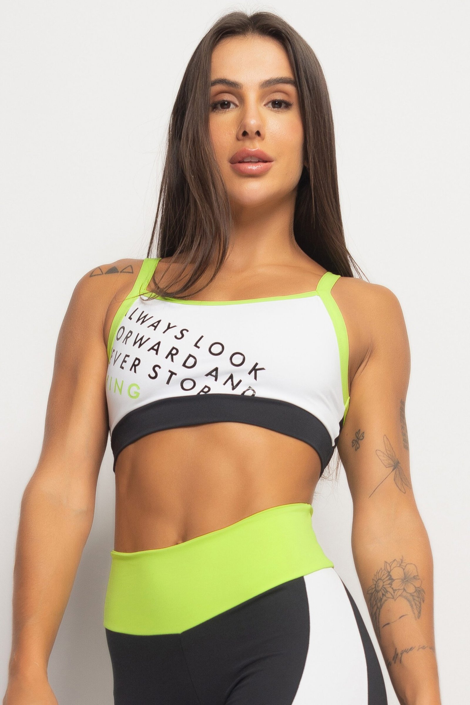 TOP BRANCO NEVER STOP TRYING - Imagem 5