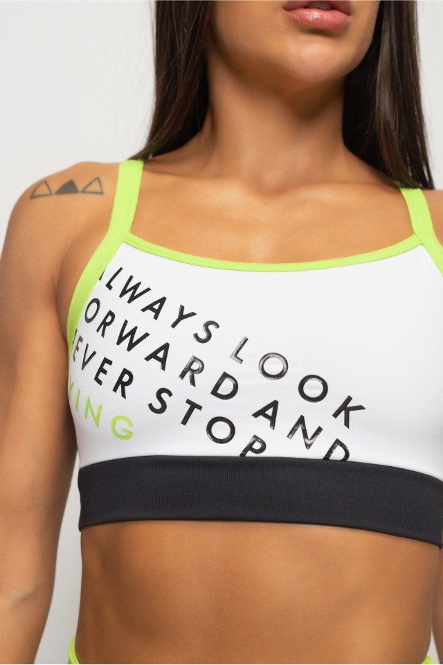 TOP BRANCO NEVER STOP TRYING - Imagem 6